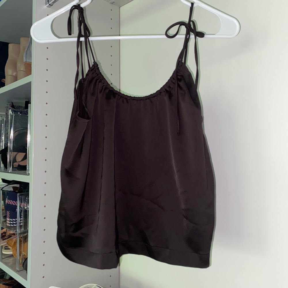 Urban outfitters black crop top